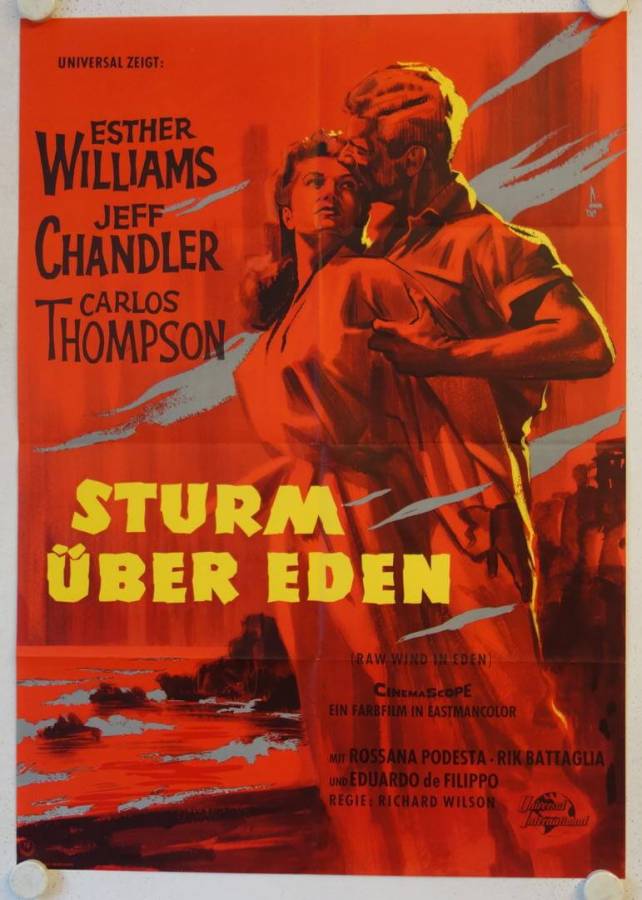 Raw Wind in Eden original release german movie poster